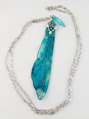 Dragonfly Wing Necklace...