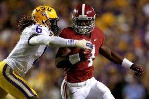 ... the game-winning touchdown against LSU in a battle of heavyweights