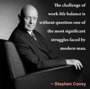 ... the most significant struggles faced by modern man. – Stephen Covey