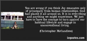 Chris Mccandless Quotes Chris mccandle