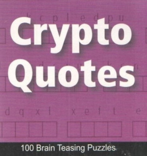Buy CRYPTO QUOTES 100 BRAIN TEASING PUZZLES (English): Book