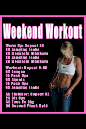 The Weekend, Fit Girls, Weekendworkout, Weights Loss Secret, Work Out ...