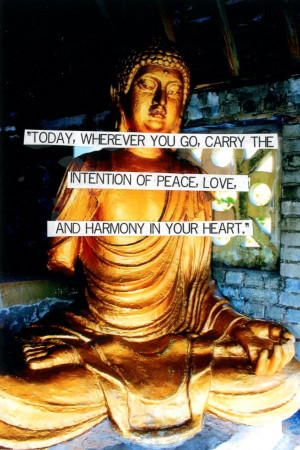 ... my love in return. Ready for happiness and positive things # buddha#