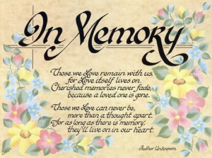 Memorial Quotes
