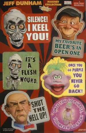 jeff dunham magnet collection