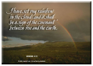 have set my rainbow in the cloud - Genesis
