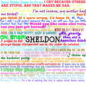 Favourite Sheldon Cooper Quote