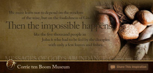 Quotes by Corrie ten Boom