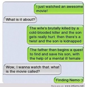 Finding Nemo funny