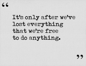 quote-end-quote:Tyler Durden Fight Club (Chuck Palanhuik)