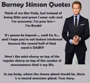 Himym- Barney quotes