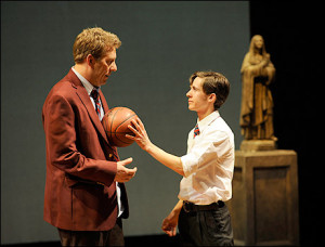 ... John and Owen in a Denver production of A Prayer for Owen Meany