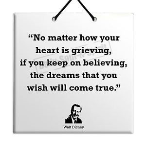 ... -Disney-Quote-Ceramic-Wall-Hanging-Plaque-TILE-Home-Gift-Sign-Decor