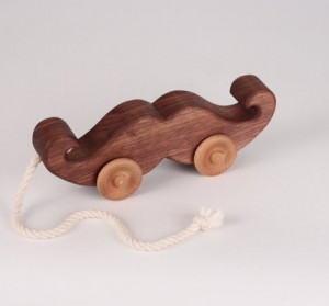 mustache pull kids toy...really?
