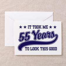 HAPPY 55TH BIRTHDAY Greeting Cards (Pk of 20)