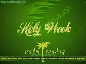 Palm Sunday Quotes Sayings with Images