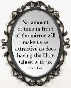 Having the Holy Ghost with us mirror, holi ghost, god, ghosts, church ...