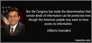 the determination that certain kinds of information can be protected ...