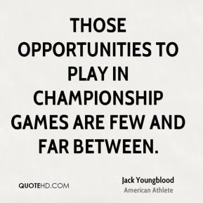 Jack Youngblood - Those opportunities to play in championship games ...