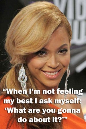 Beyonce - Inspirational quotes: Wise words from famous women