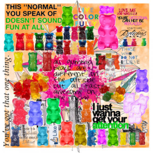 gummy bears and quotes about gummy bears...?? - Polyvore
