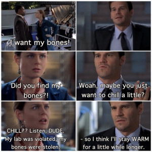 18: The Man with the Bone. Follow @bonesscenes on Instagram! #bones ...