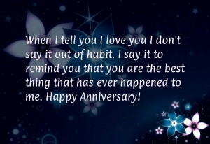 to congratulate your loved ones. Happy Anniversay!