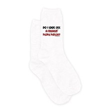 Cute Sarcastic sayings Women's Crew Socks
