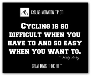 cycling quotes for motivation and cycling success