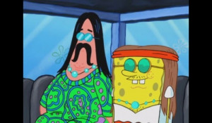 funny, hippy, hipster, love, patrick, photography, spongebob