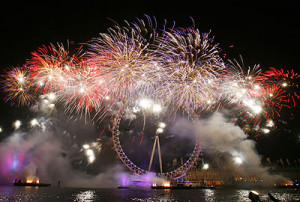 London New Year's Eve Fireworks