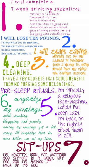 Fun} New Year’s Resolutions & Quotes