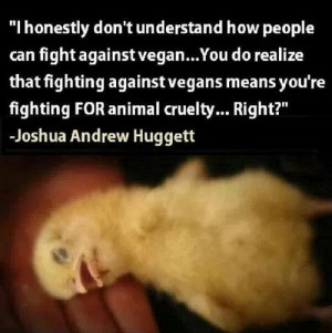 feeling all the feels.You dont have to be vegan to be against ...