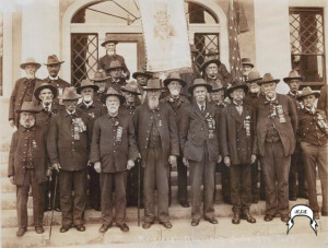 Uncle Sam Post 177 in California Memorial Day 1917 Image