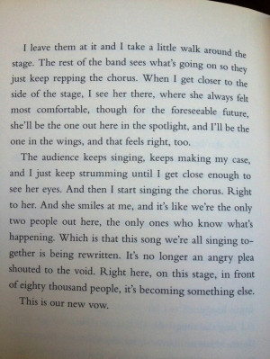 Where she went ending - Ughh love this book