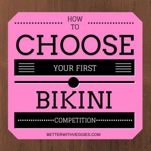 ... when choosing your first bikini competition. #bodybuilding #npc #wbff