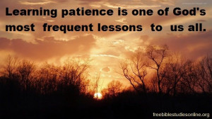 learning patience