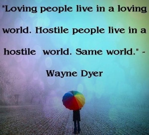 Loving vs hostile people quote via ~~Love~~ at www.Facebook.com ...