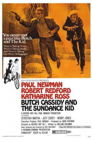 BUTCH CASSIDY AND THE SUNDANCE KID POSTER ]