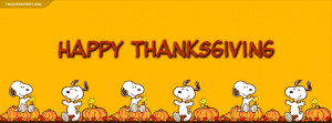 Charlie Brown Thanksgiving Facebook Covers