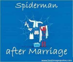 Spiderman after marriage [funny picture ...