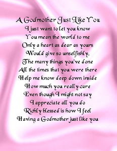 Godmother Quotes And Poems. QuotesGram