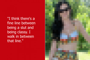 This pop star, known for her intriguing and often provocative clothing ...