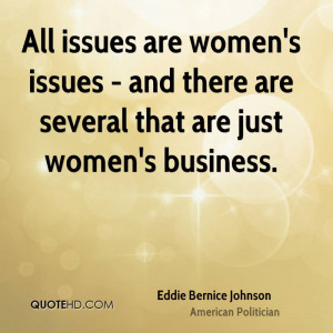 Eddie Bernice Johnson Women Quotes