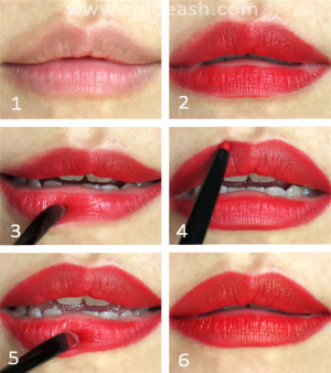 Makeup Step by Step Lips