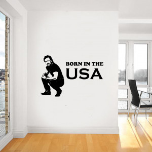 Details about Bruce Springsteen Quote Wall Art Sticker Lyrics Mural ...