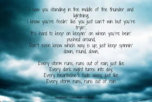 Every Storm (Runs Outta Rain) - Gary Allan :):)