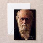 Charles Darwin: Evolution Greeting Cards (Package