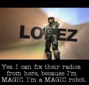 Red vs Blue Lopez Quote