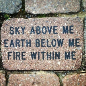 sky, earth, fire..